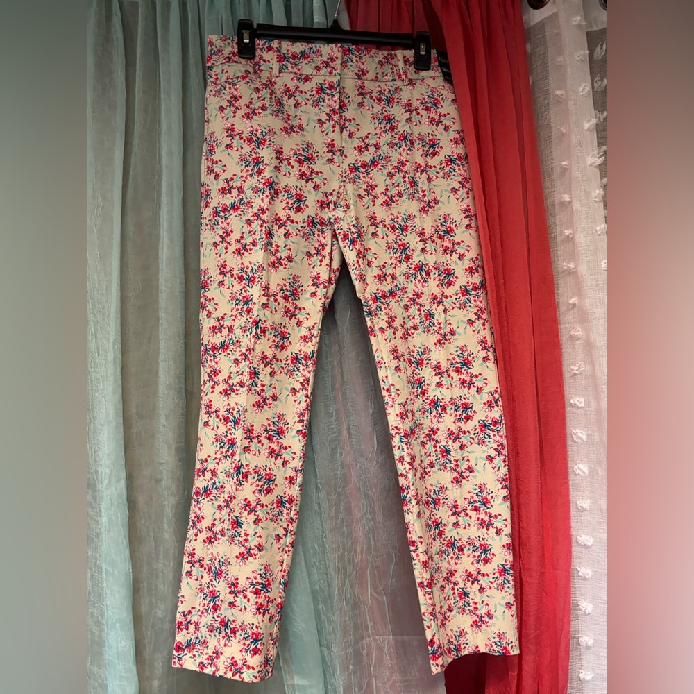 NY&C Floral Print Pants NWT